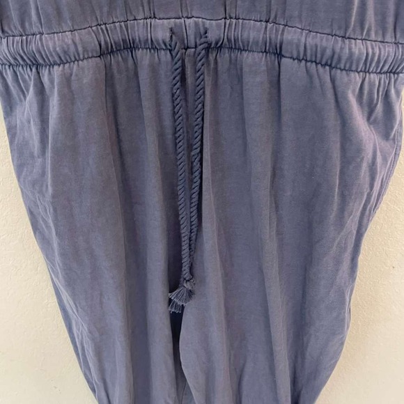 Universal Thread Women's XL Blue Sleeveless Jumpsuit Drawstring Waist Casual - Picture 5 of 11